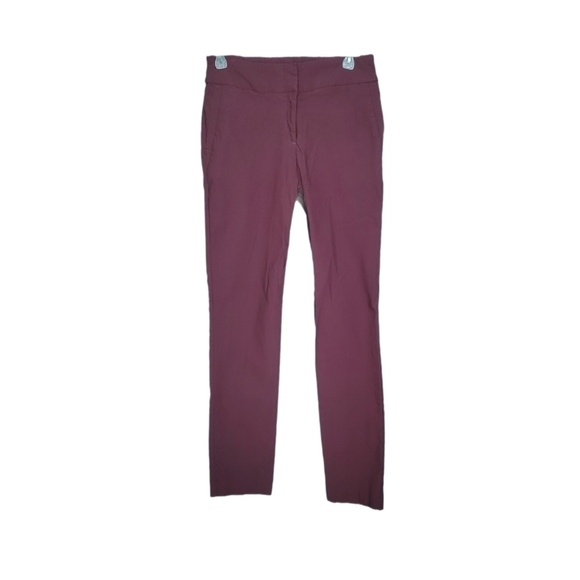 Worthington Pants - Worthington High Rise Skinny stretch Burgundy Dress Pants Women's Size 6
